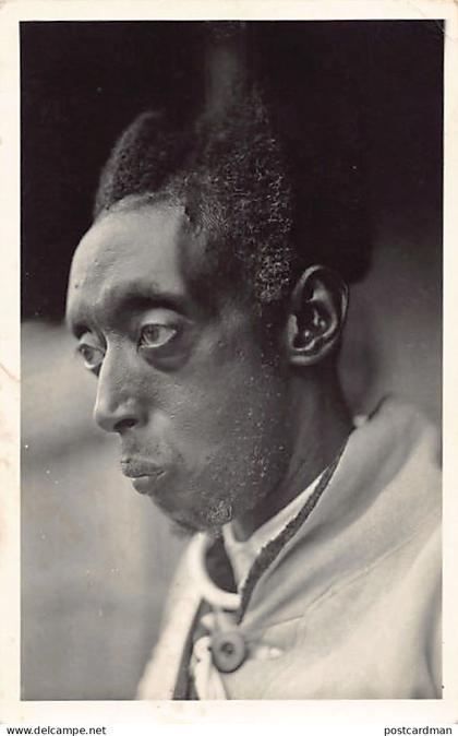 Rwanda - Le roi Yuhi V Musinga - CARTE PHOTO Photographe C. Zagourski