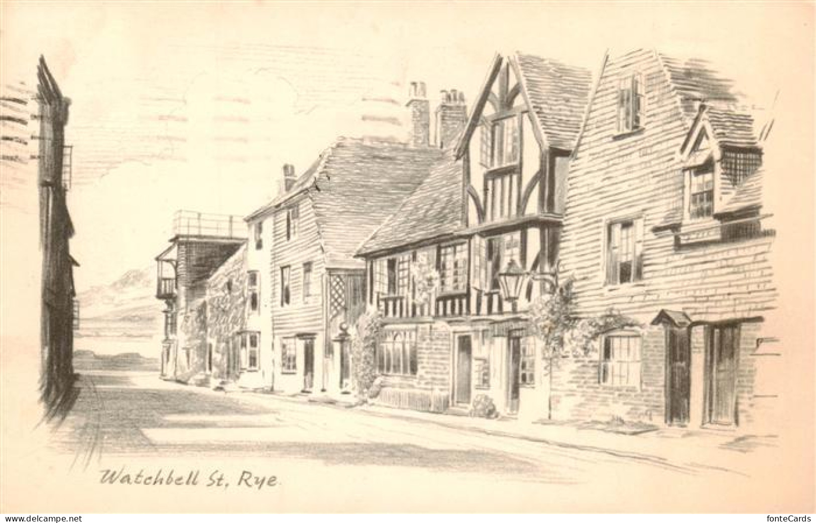 Rye  East Sussex UK Watchbell St Rye