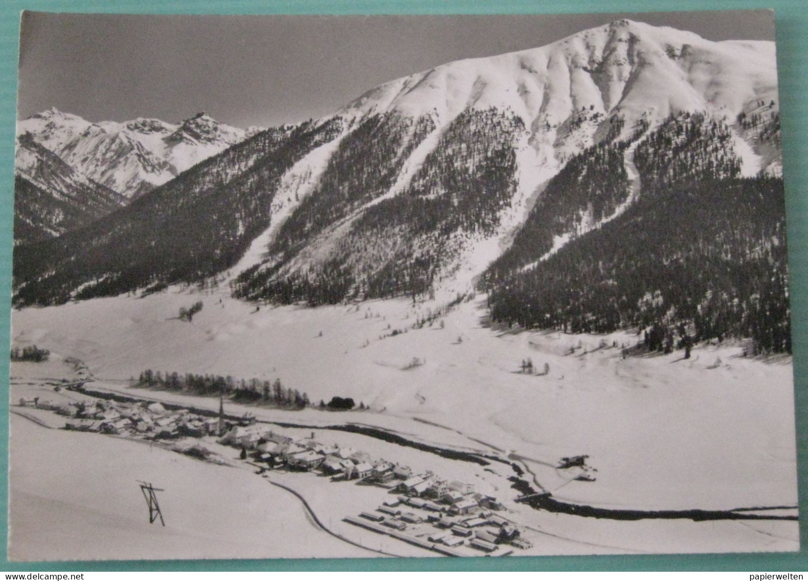 S-chanf (GR) - Winterpanorama