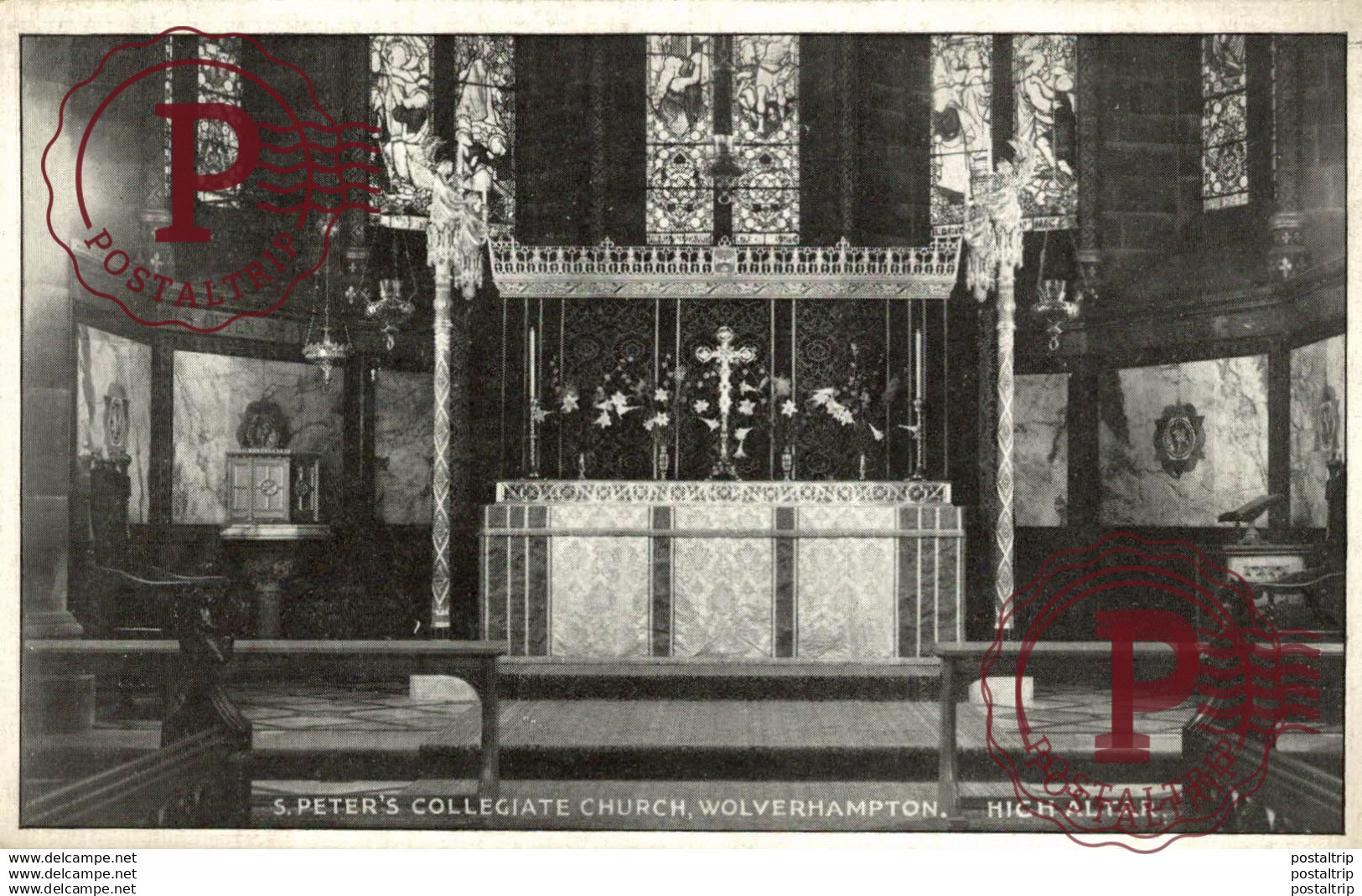 S PETERS COLLEGIATE CHURCH WOLVERHAMPTON HIGH ALTAR    Wolverhampton