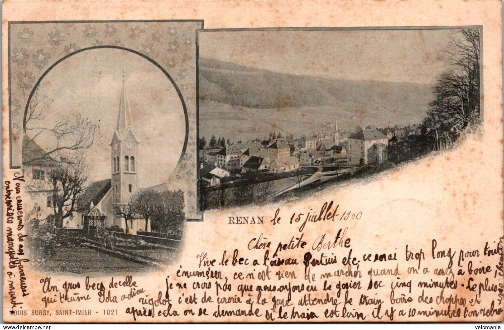 S13700 cpa Suisse - Renan