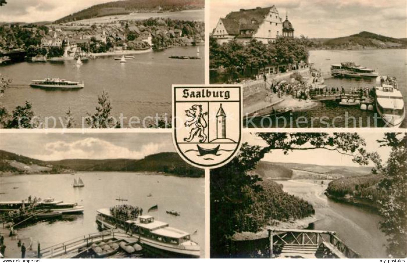 Saalburg-Ebersdorf Bleilochtalsperre Stausee