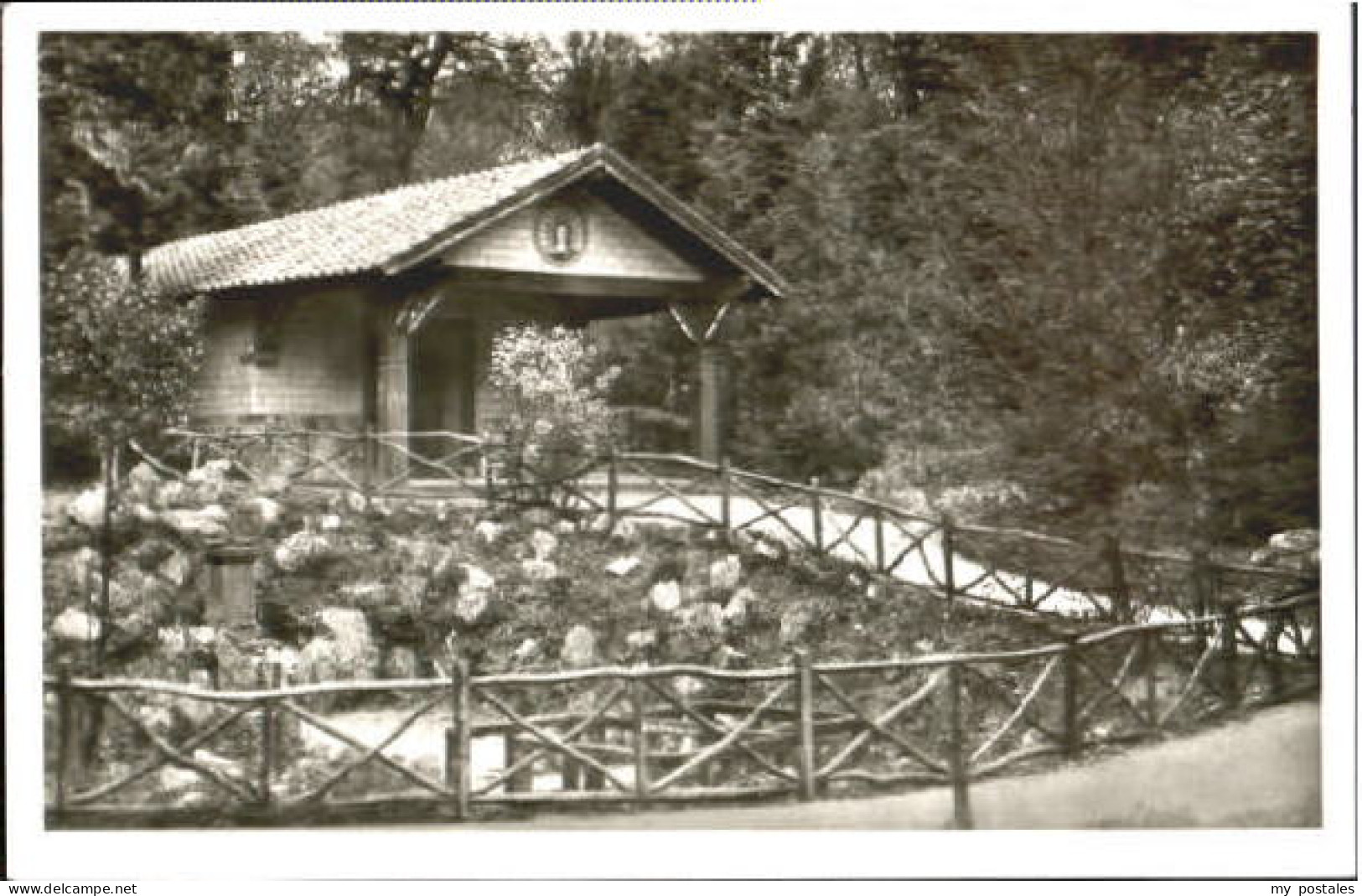 Saalburg-Ebersdorf Saalburg Roemerkastell ungelaufen ca. 1955