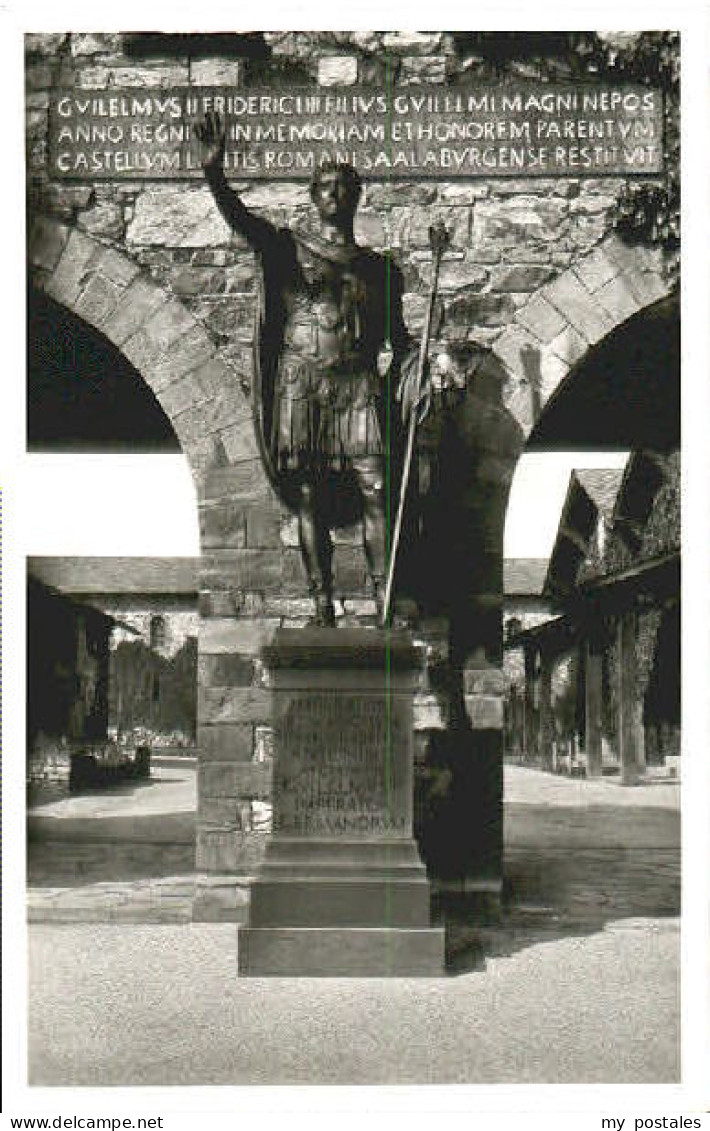 Saalburg-Ebersdorf Saalburg Statue Tor