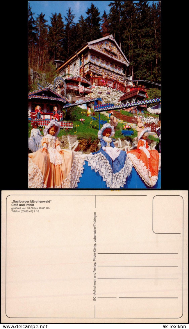 Saalburg-Ebersdorf (Saale) Märchenwald Saalburg Saalburger Märchenwald 1990