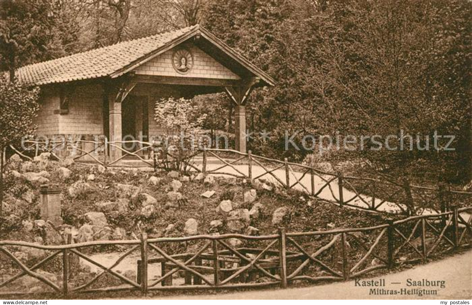 Saalburg Saale Kastell Saalburg Mithras Heiligtum