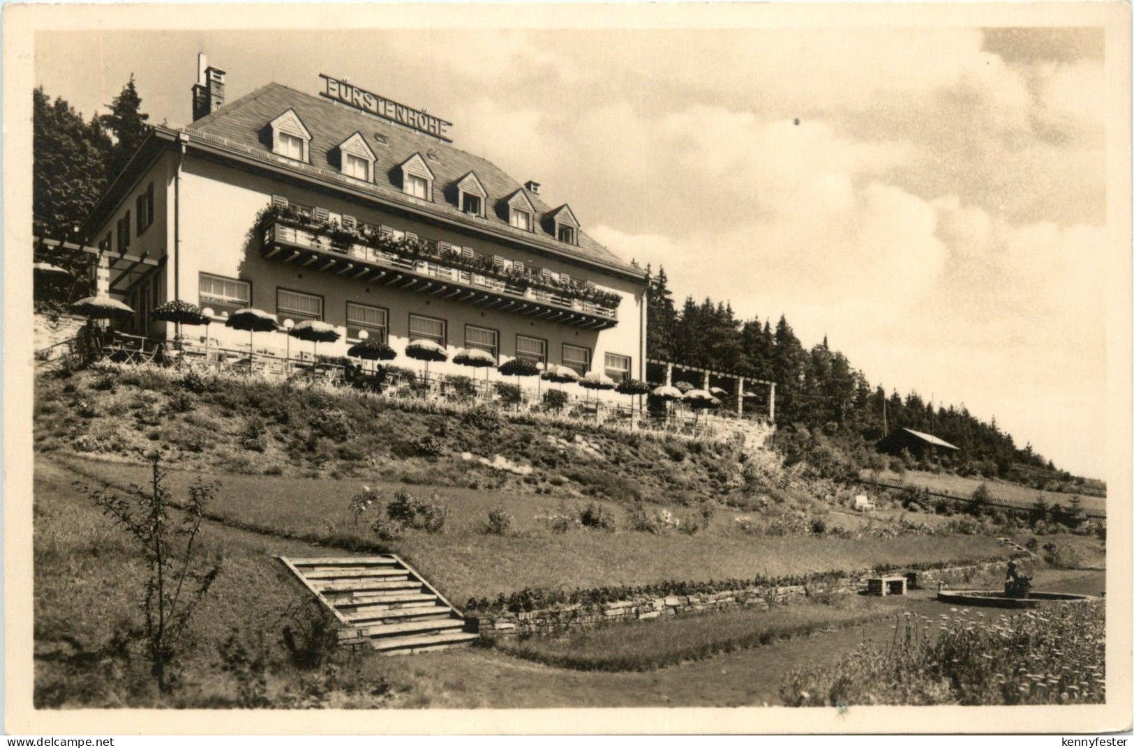 Saalburg/Thür. - Hotel und Kurhaus Fürstenhöhe - Saalburg am Stausee