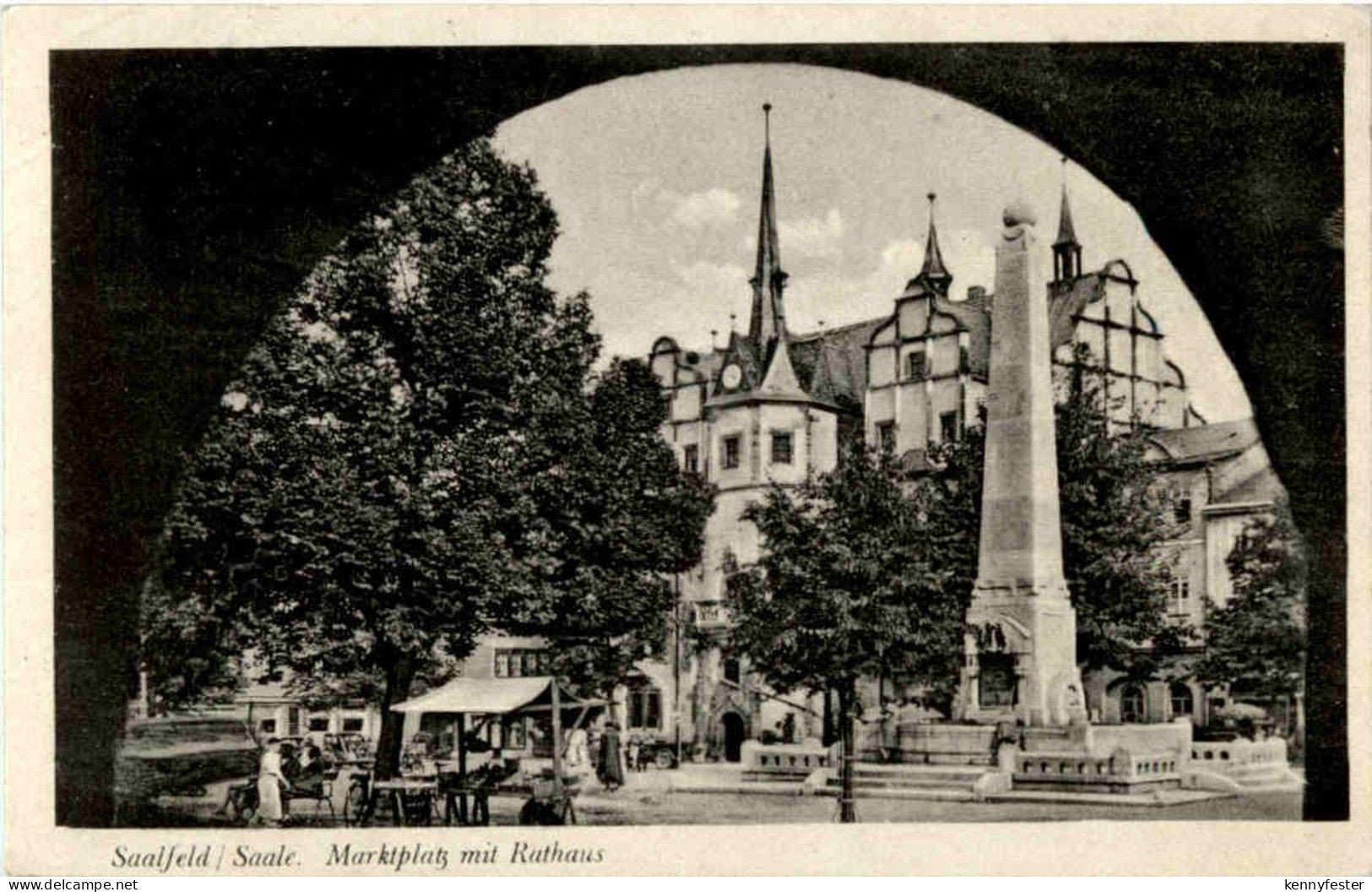 Saalfeld - Marktplatz