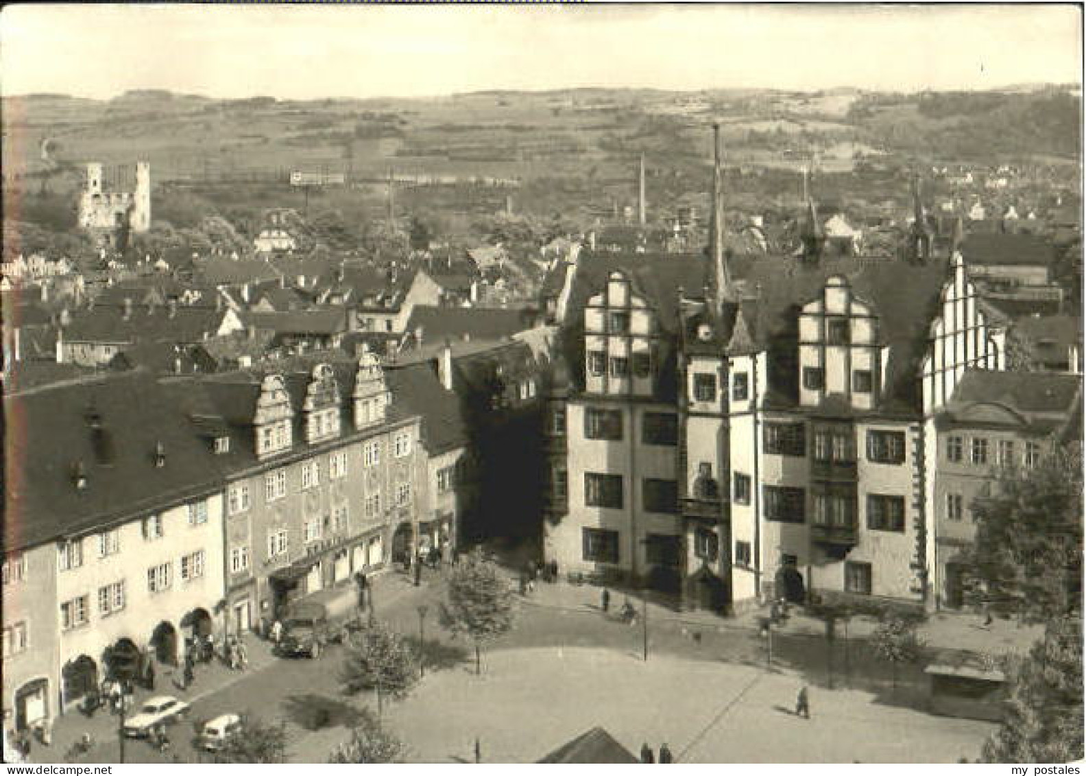 Saalfeld Saale Saalfeld Hotel Rathaus x 1963