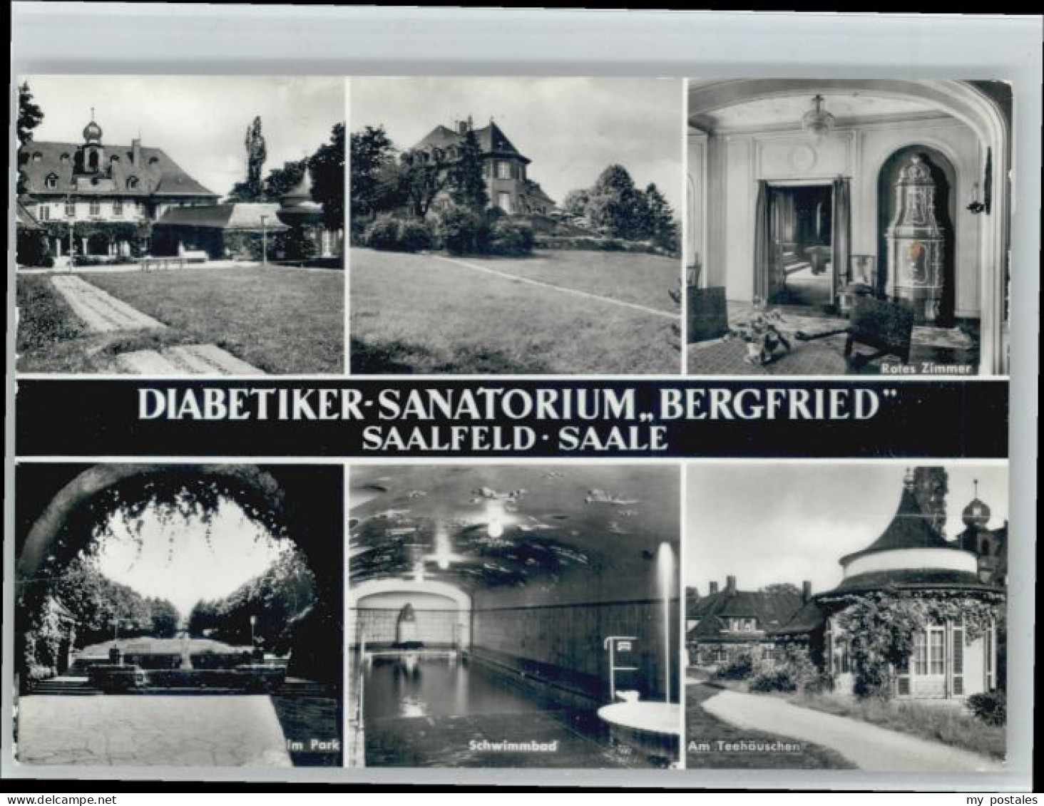 Saalfeld Saale Saalfeld Sanatorium Bergfrieden