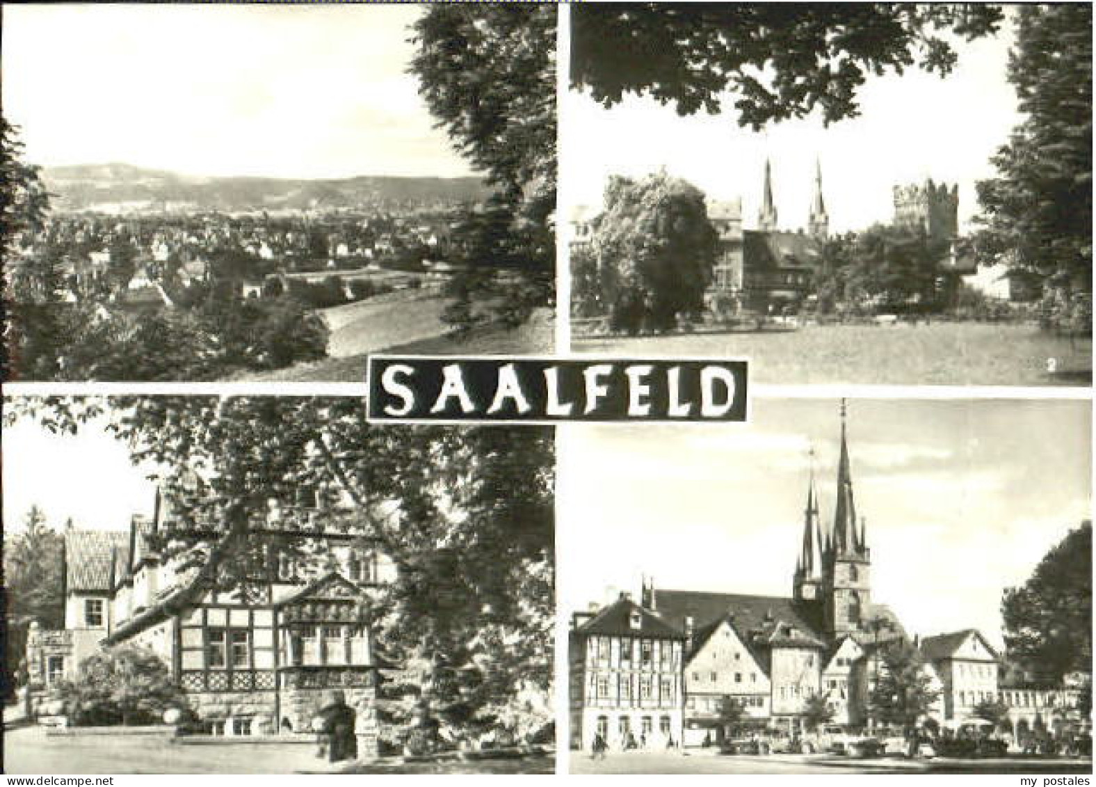Saalfeld Saale Saalfeld Tor Kirche Markt