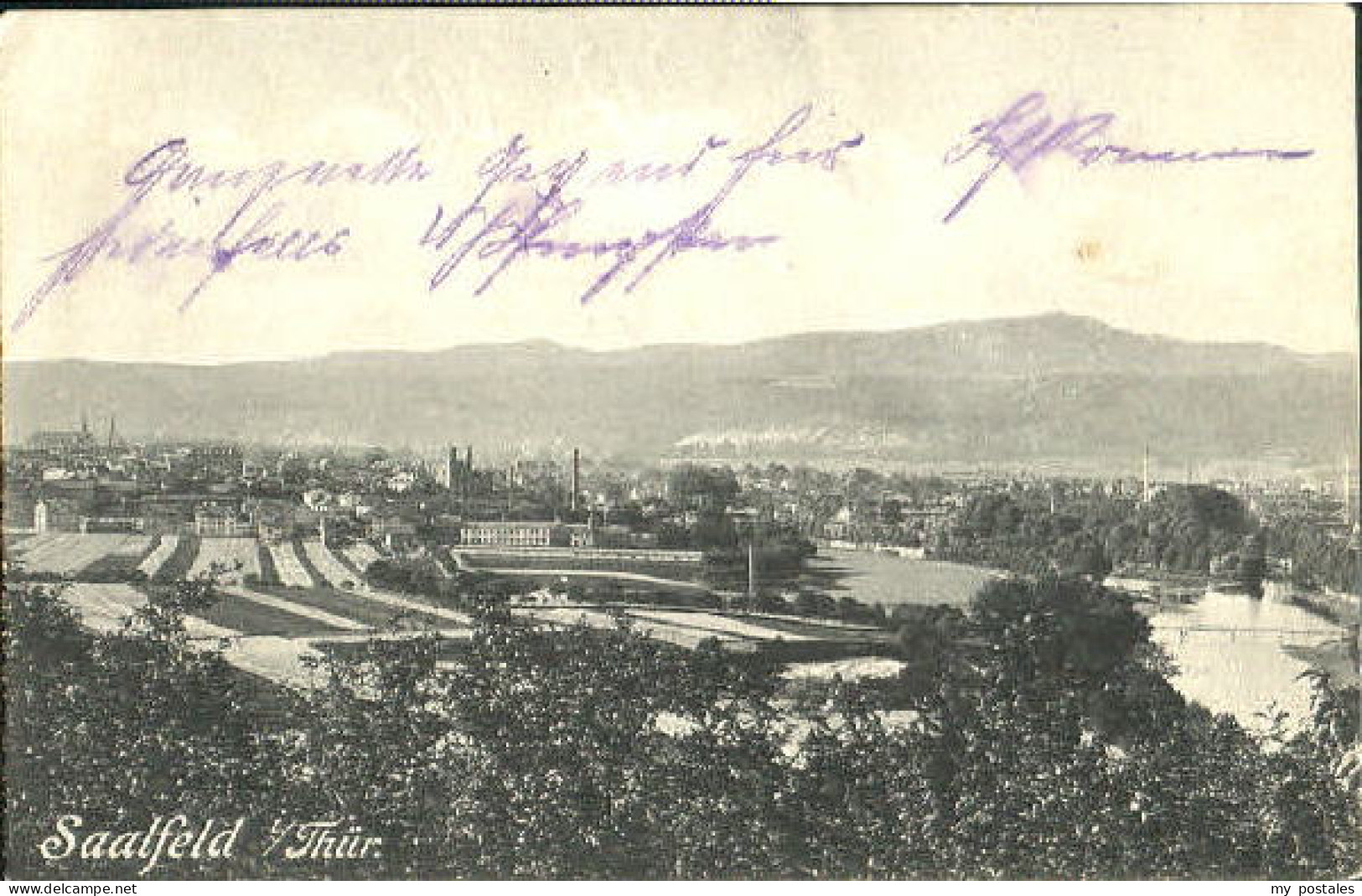 Saalfeld Saale Saalfeld  x 1911