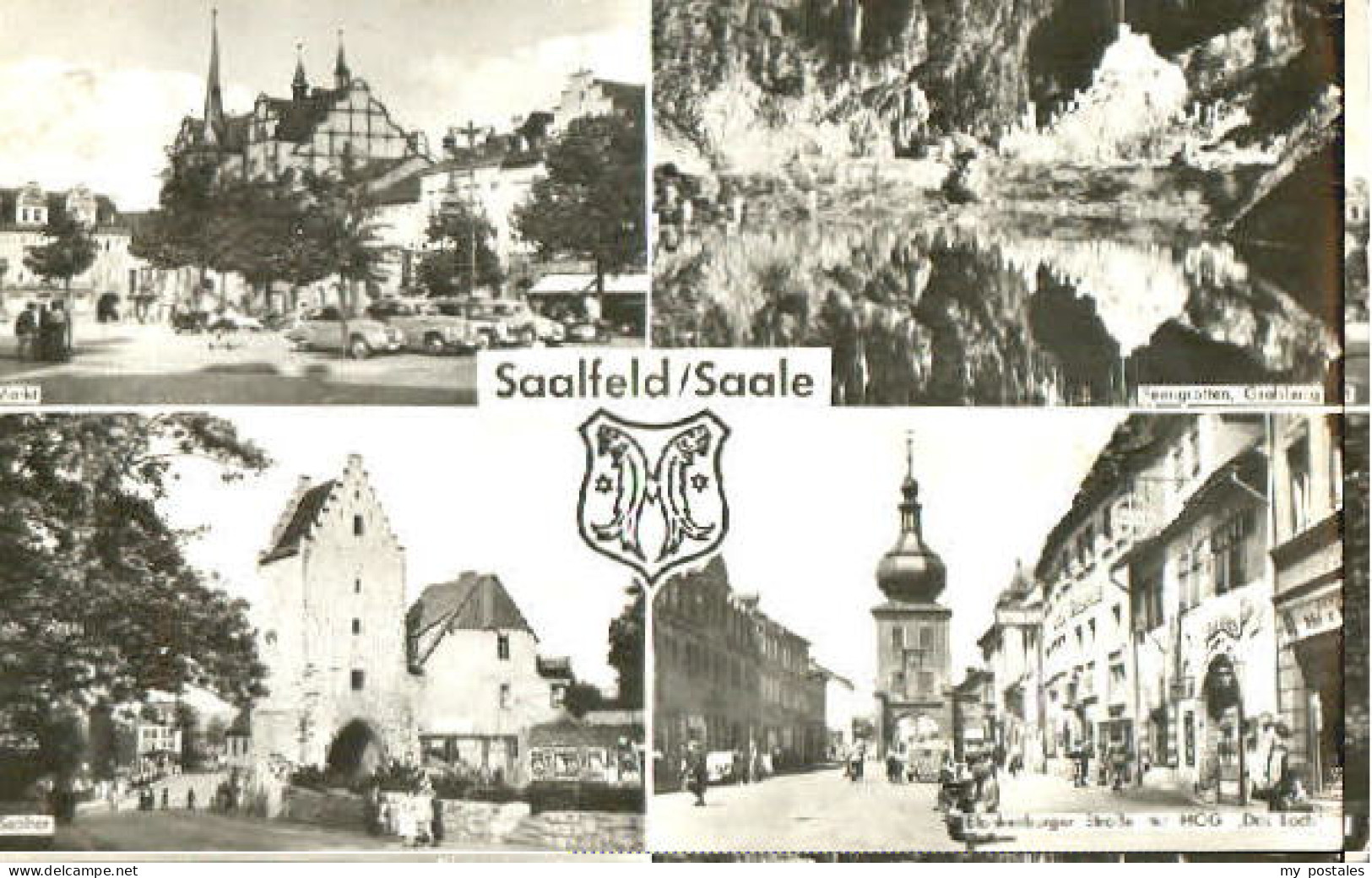 Saalfeld Saale Saalfeld  x 1960