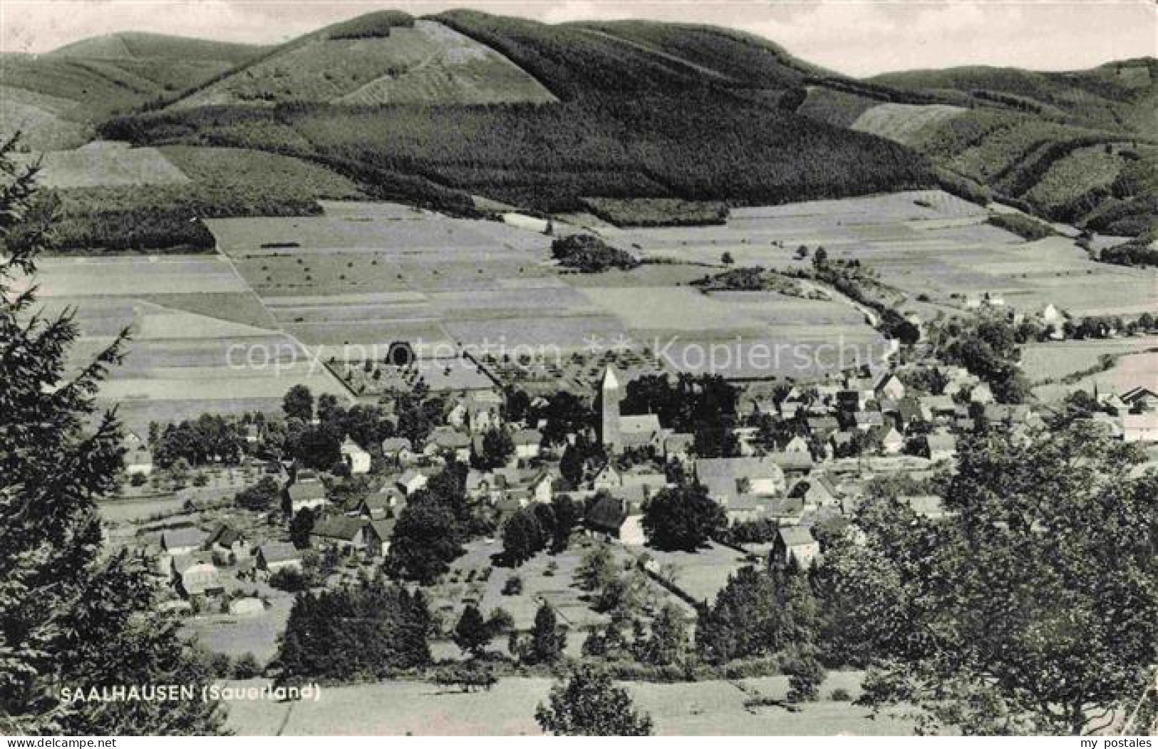 Saalhausen Lennestadt Sauerland NRW Panorama