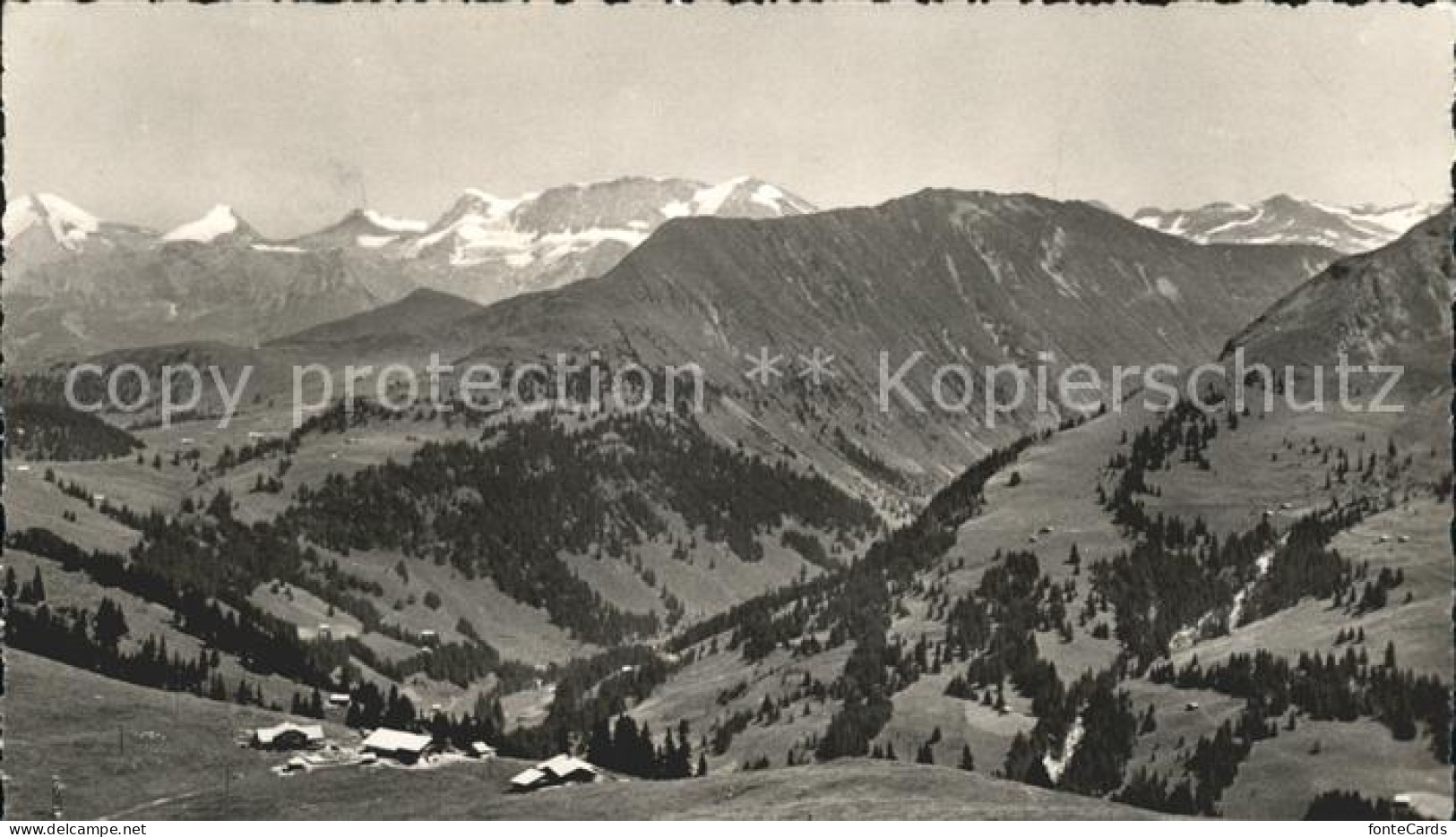 Saanenmoeser Hornberg Restaurant Hornberg Alpenpanorama