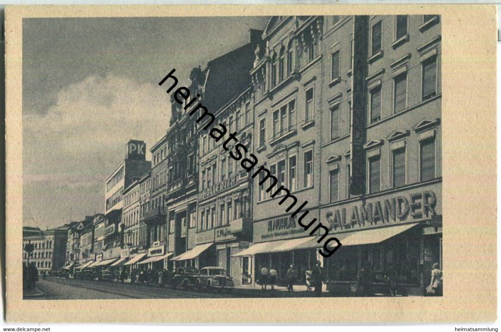 Saarbrücken - Adolf-Hitler-Strasse - Verlag Carl Luckow Saarbrücken