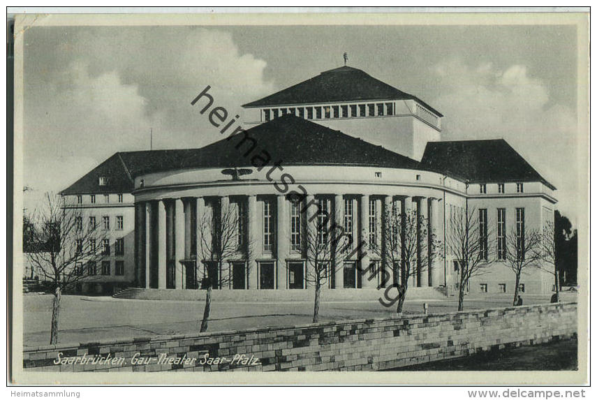 Saarbrücken - Gau-Theater Saarpfalz - Verlag Th. Klein Saarbrücken