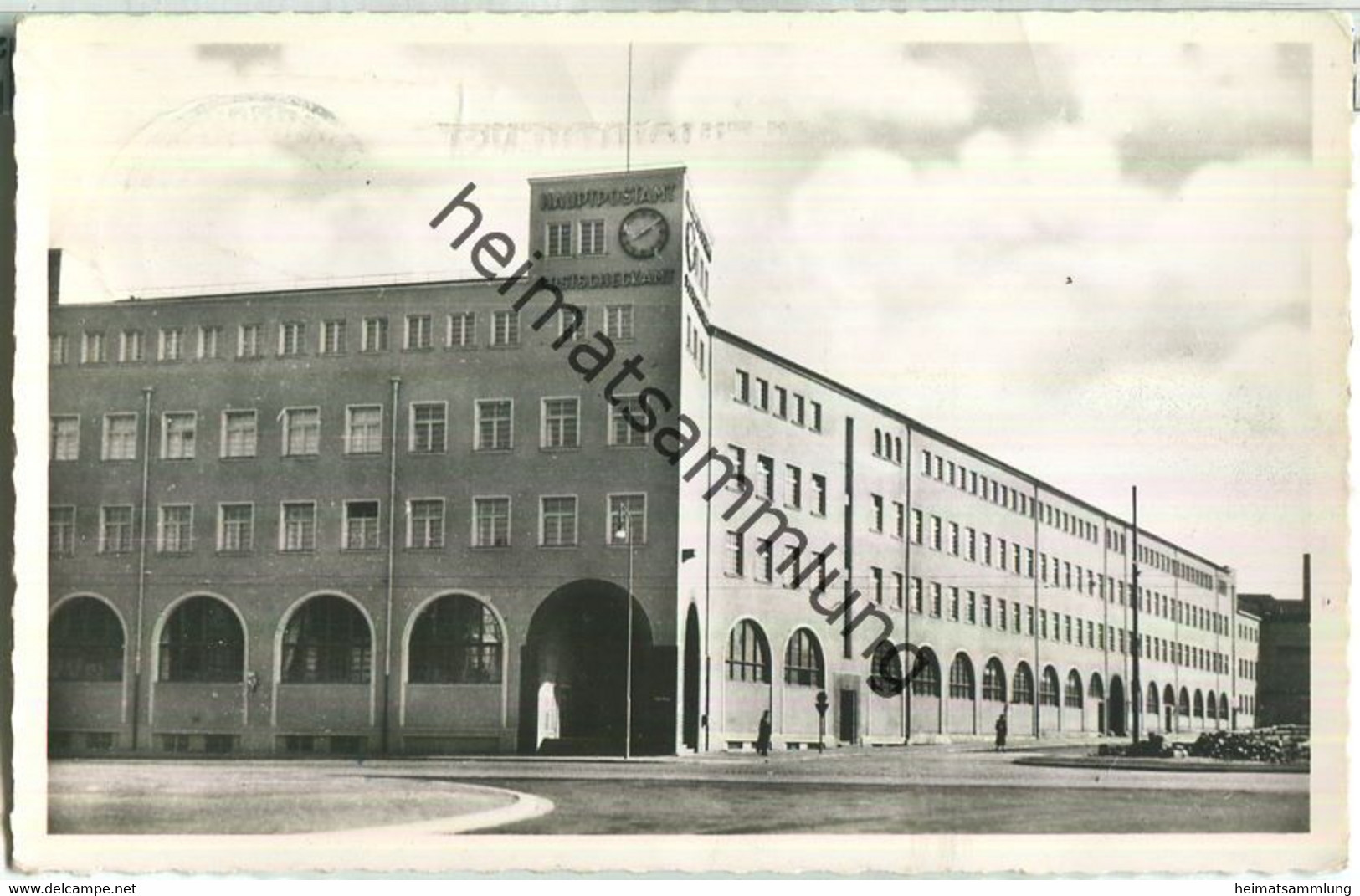 Saarbrücken - Hauptpostamt - Foto-AK - Verlag Pagros Saarbrücken