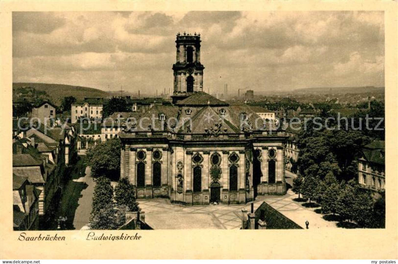 SAARBRueCKEN Saarland Ludwigskirche