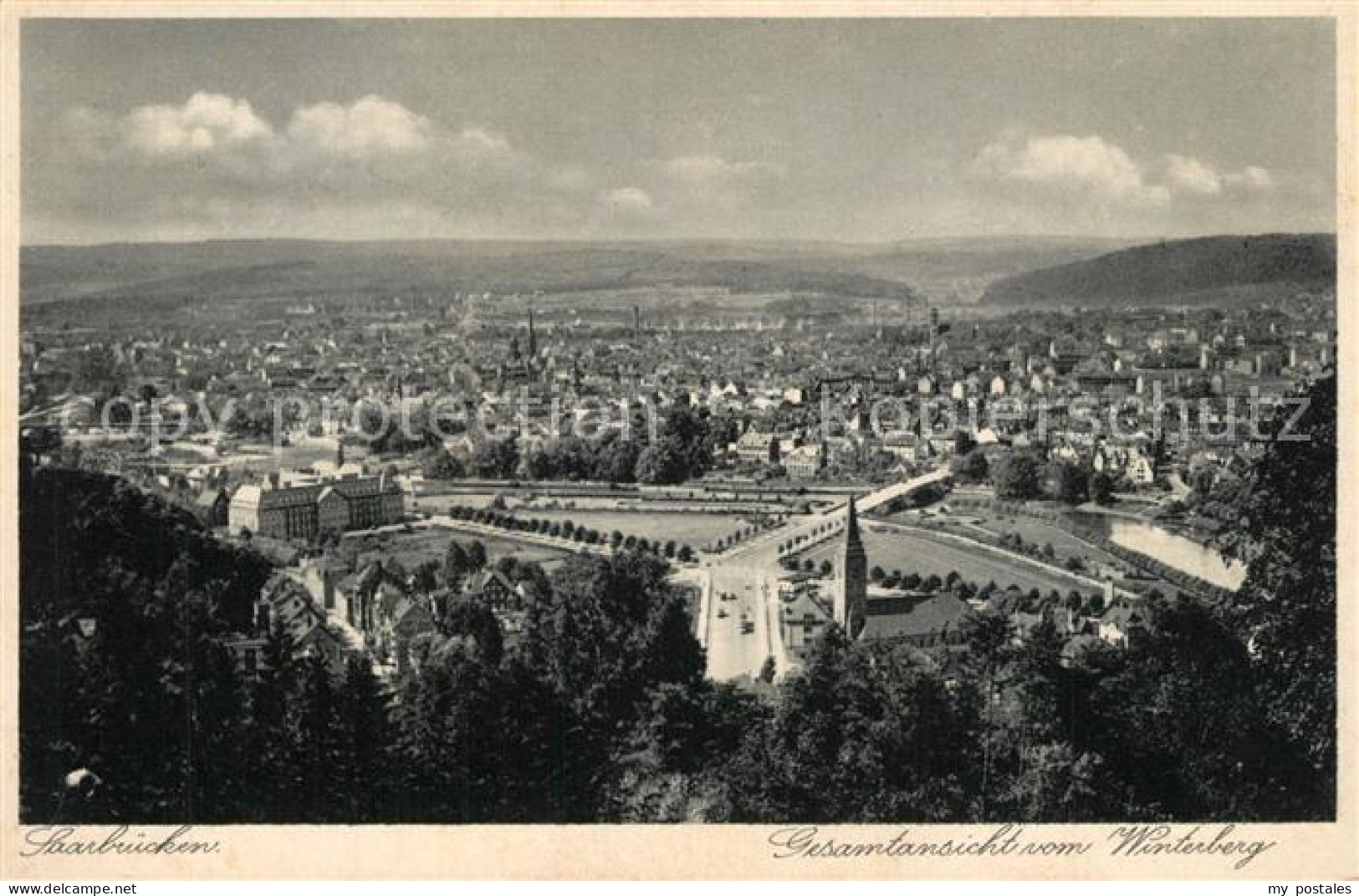 SAARBRueCKEN Saarland Panorama