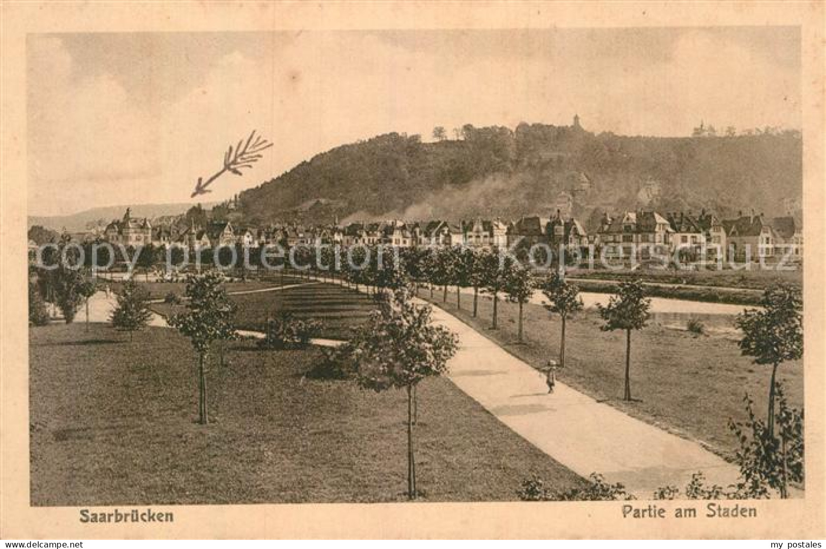 SAARBRueCKEN Saarland Partie am Staden