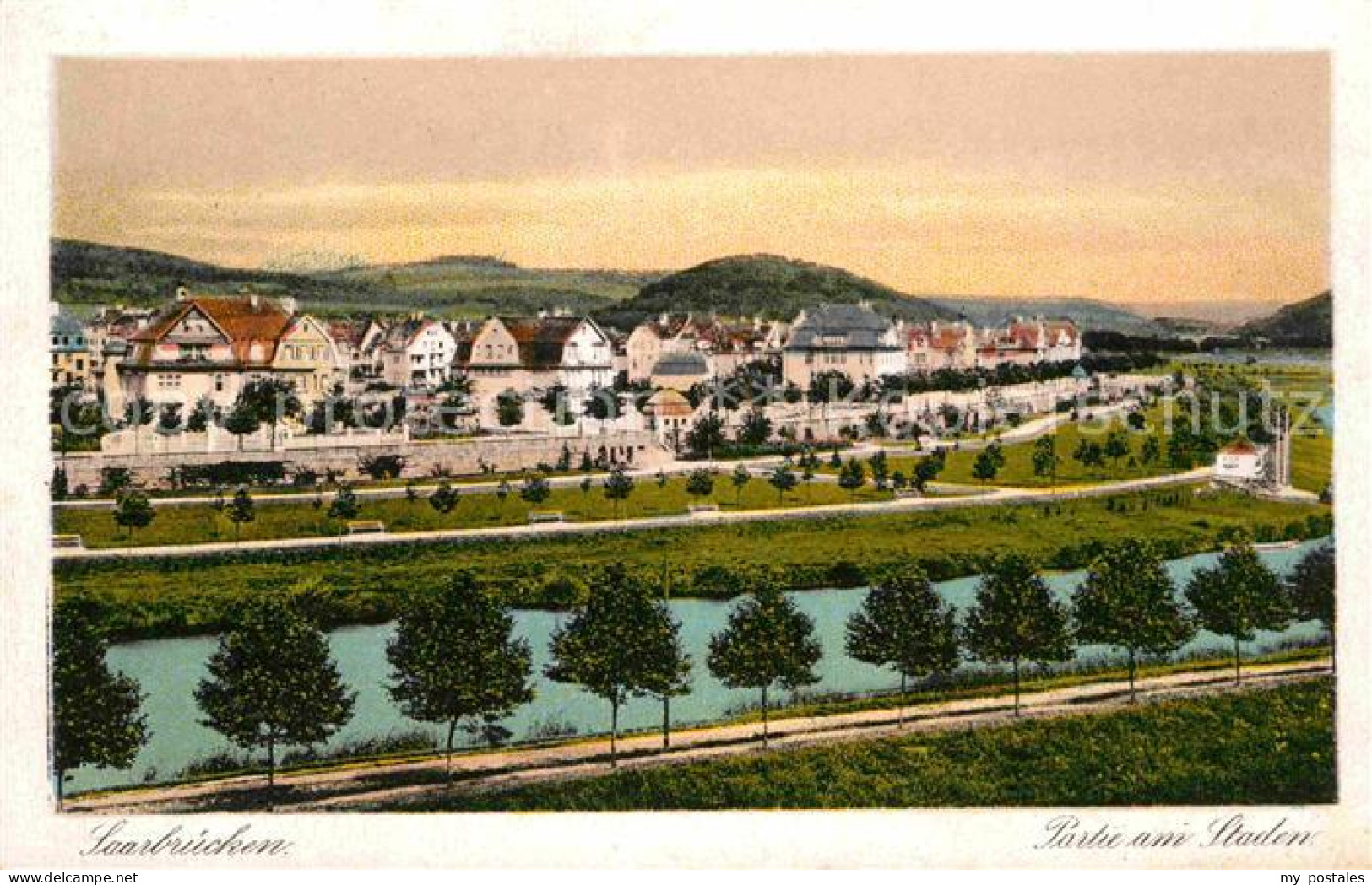 SAARBRueCKEN Saarland Partie um Staden