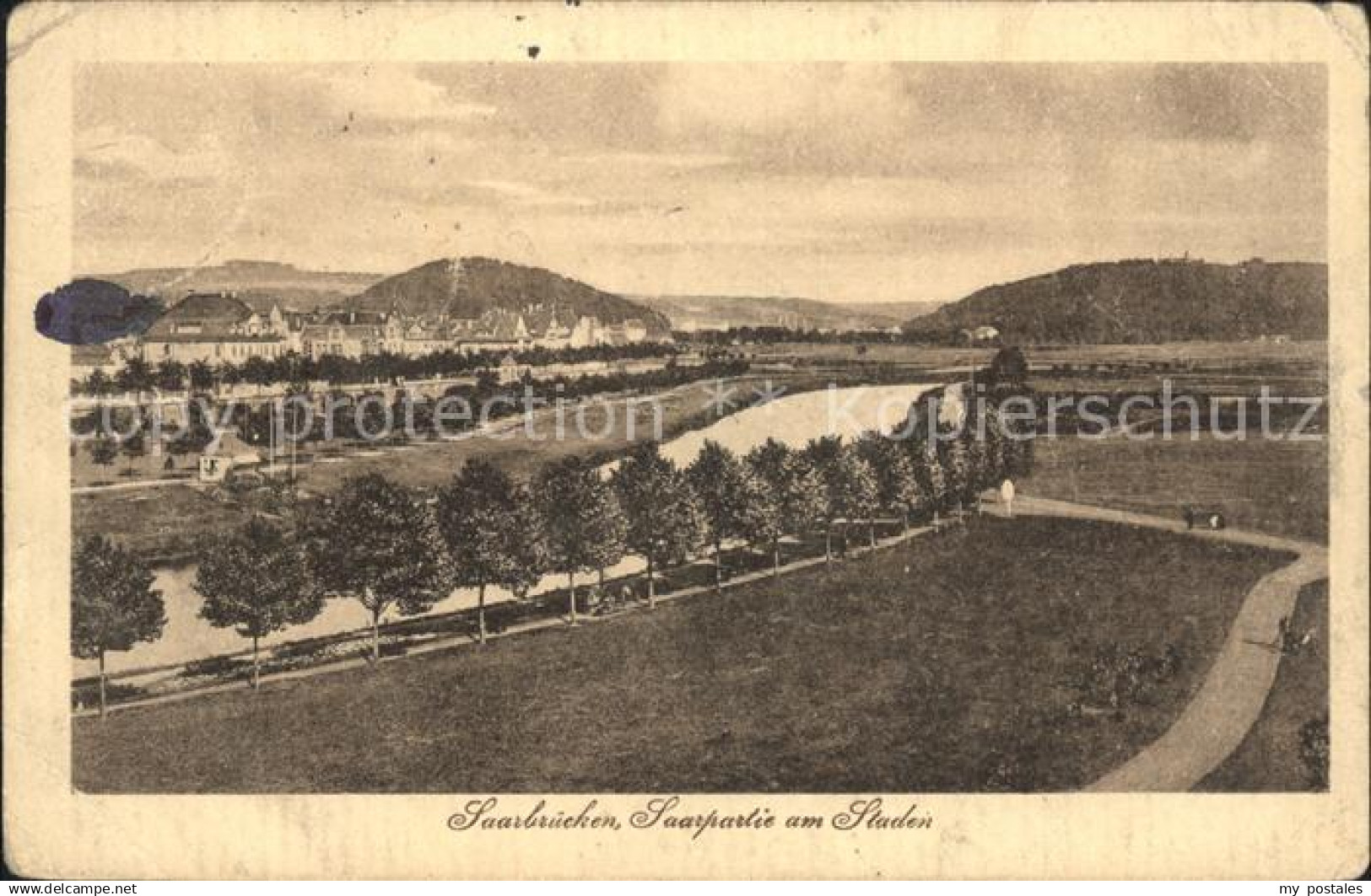 Saarbruecken Saarpartie am Staden
