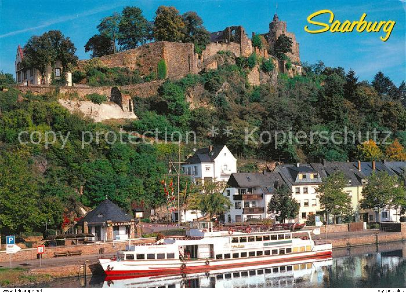 Saarburg Saar Ruine der Saarburg