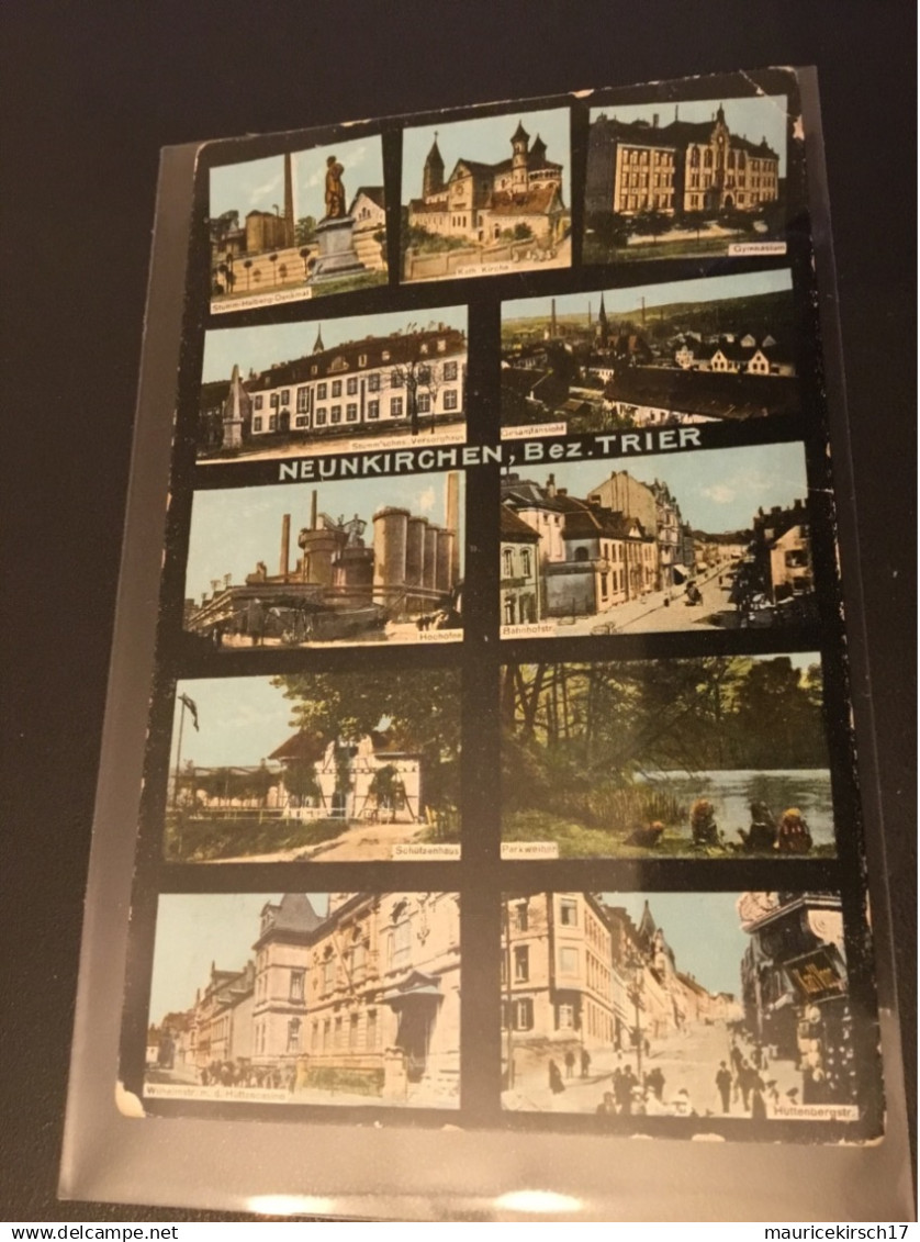 Saarland postkarte ansichtskarte saar neunkirchen
