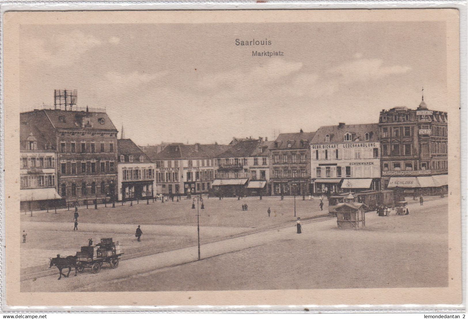 Saarlouis. Marktplatz. *