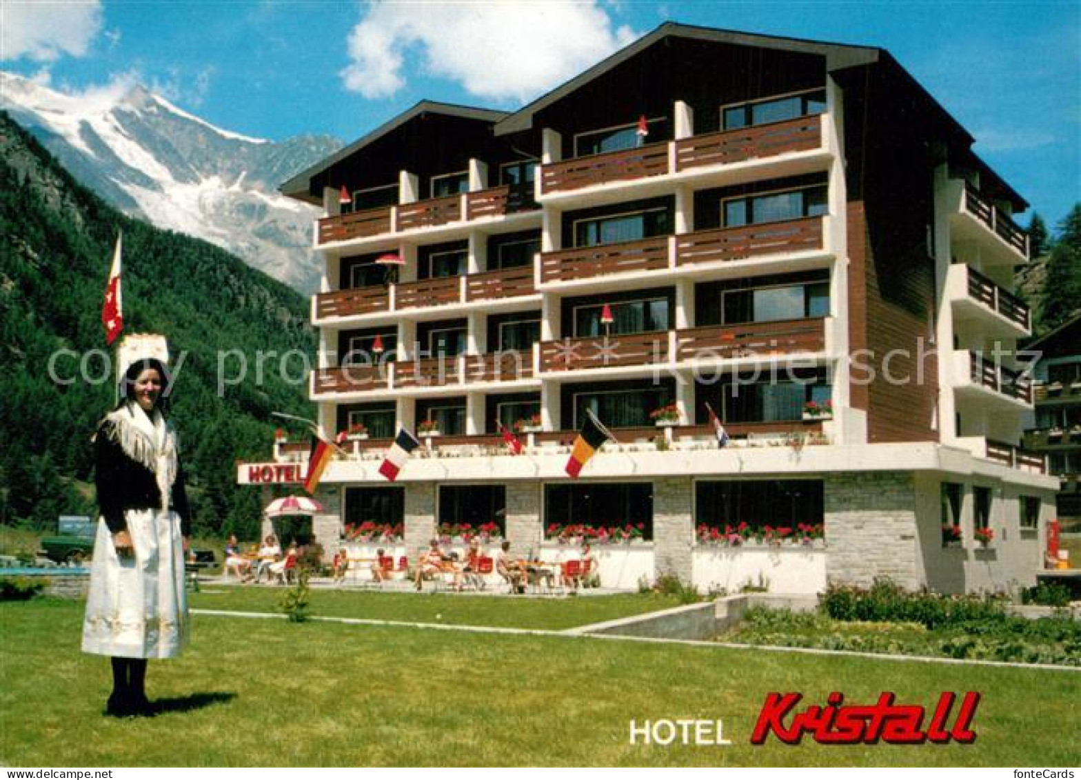 Saas Almagell Hotel Kristall