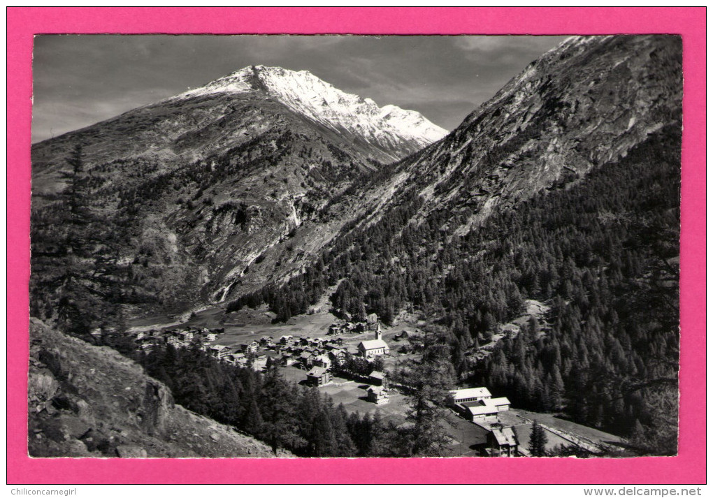 Saas - Almagell mit Almagellerbach und Weissmies - KLOPFENSTEIN