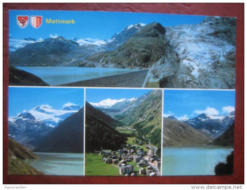 Saas-Almagell (VS) - Mehrbildkarte Mattmark