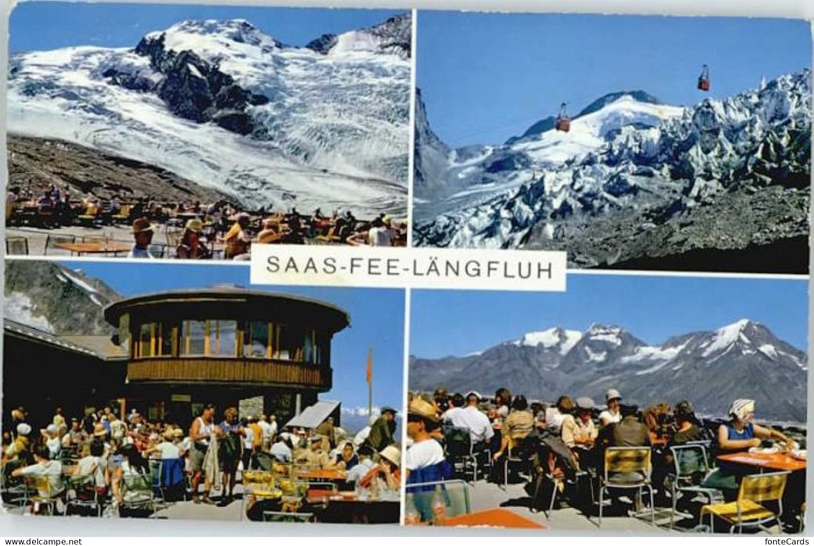 Saas-Fee Saas Fee Laengfluh