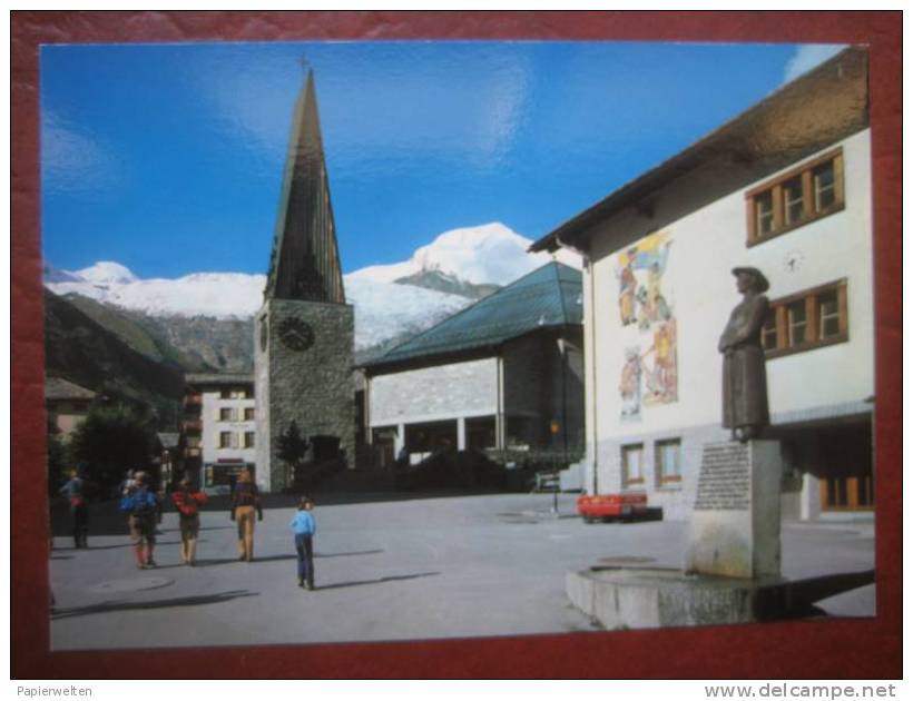 Saas-Fee (VS) - Dorfplatz