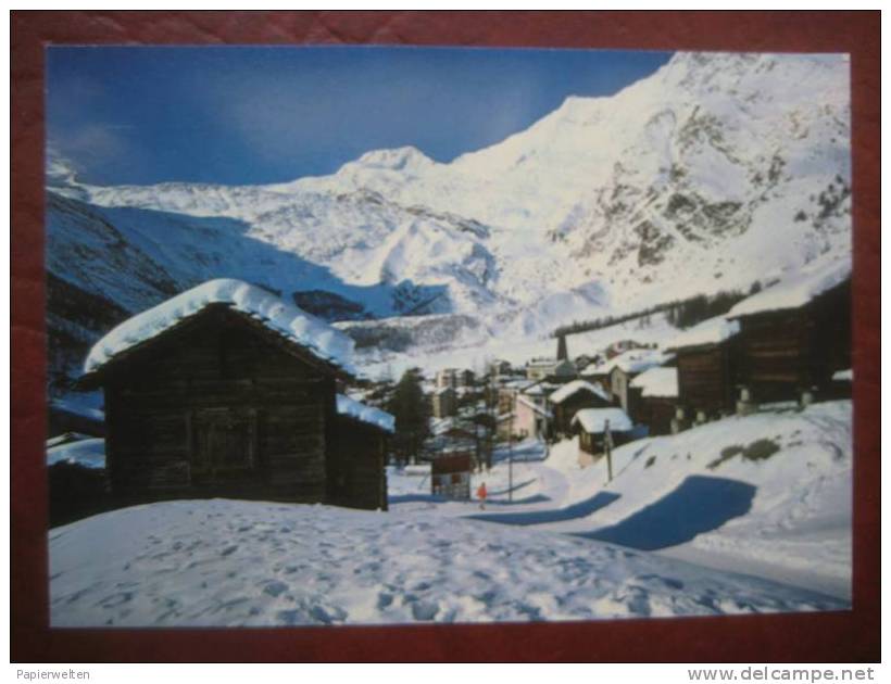 Saas-Fee (VS) - Panorama Winter