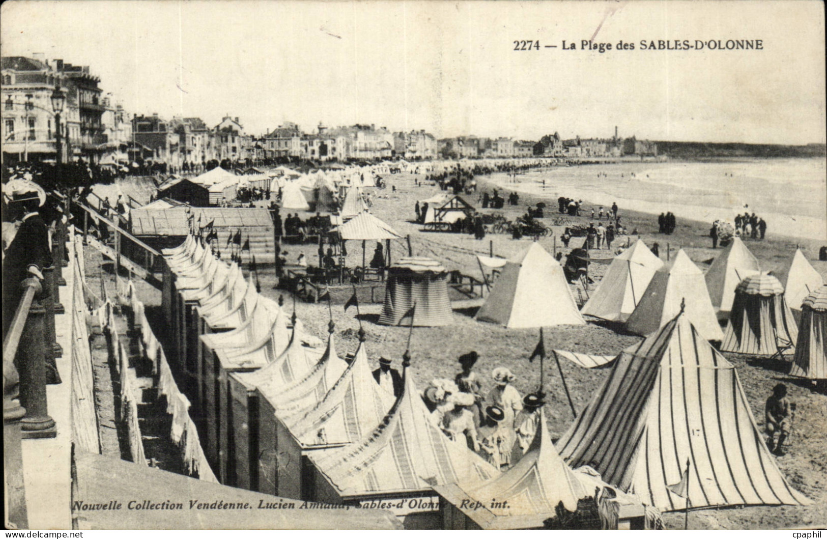 SAbles d'olonne CPA La plage