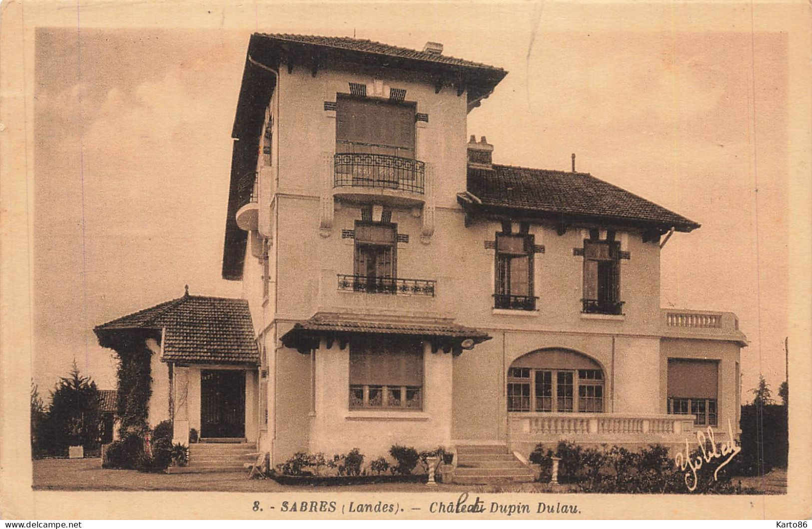 sabres * chalet villa DUPIN DULAU