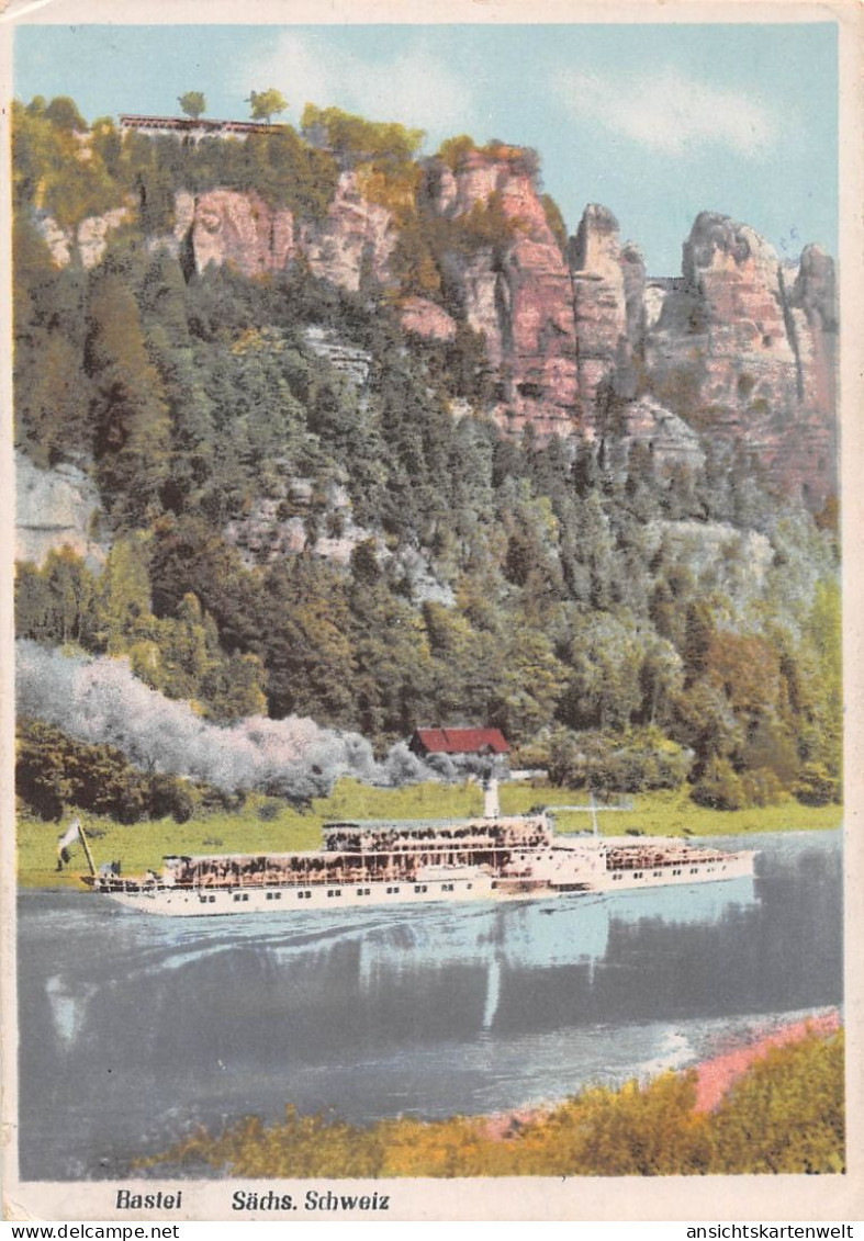 Sächs. Schweiz Bastei gl1950 #191.375