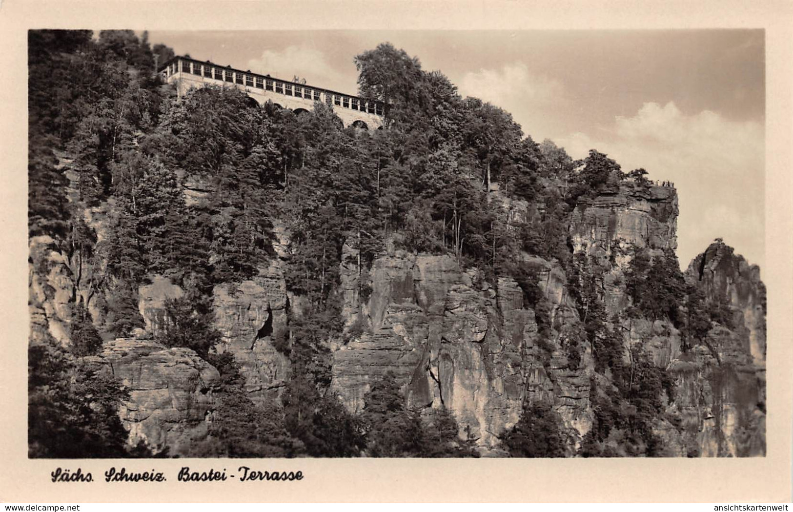 Sächs. Schweiz Bastei-Terrasse ngl #191.338