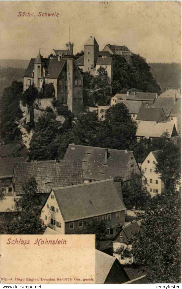 Sächs. Schweiz, Hohnstein, Schloss