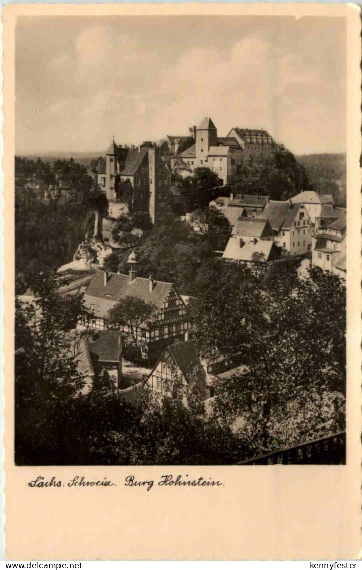 Sächs. Schweiz, Hohnstein, Schloss