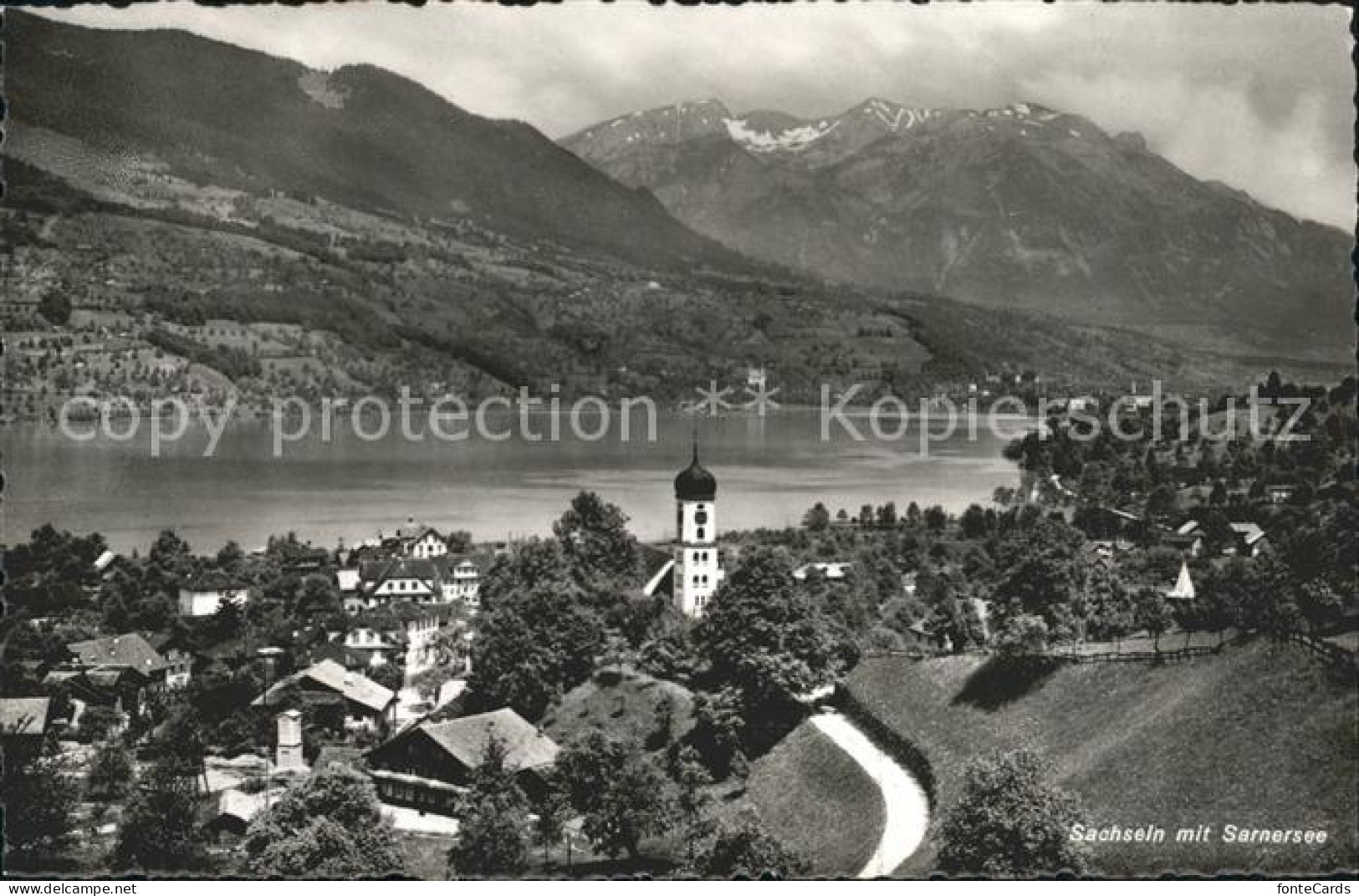 Sachseln OW mit Sarnersee