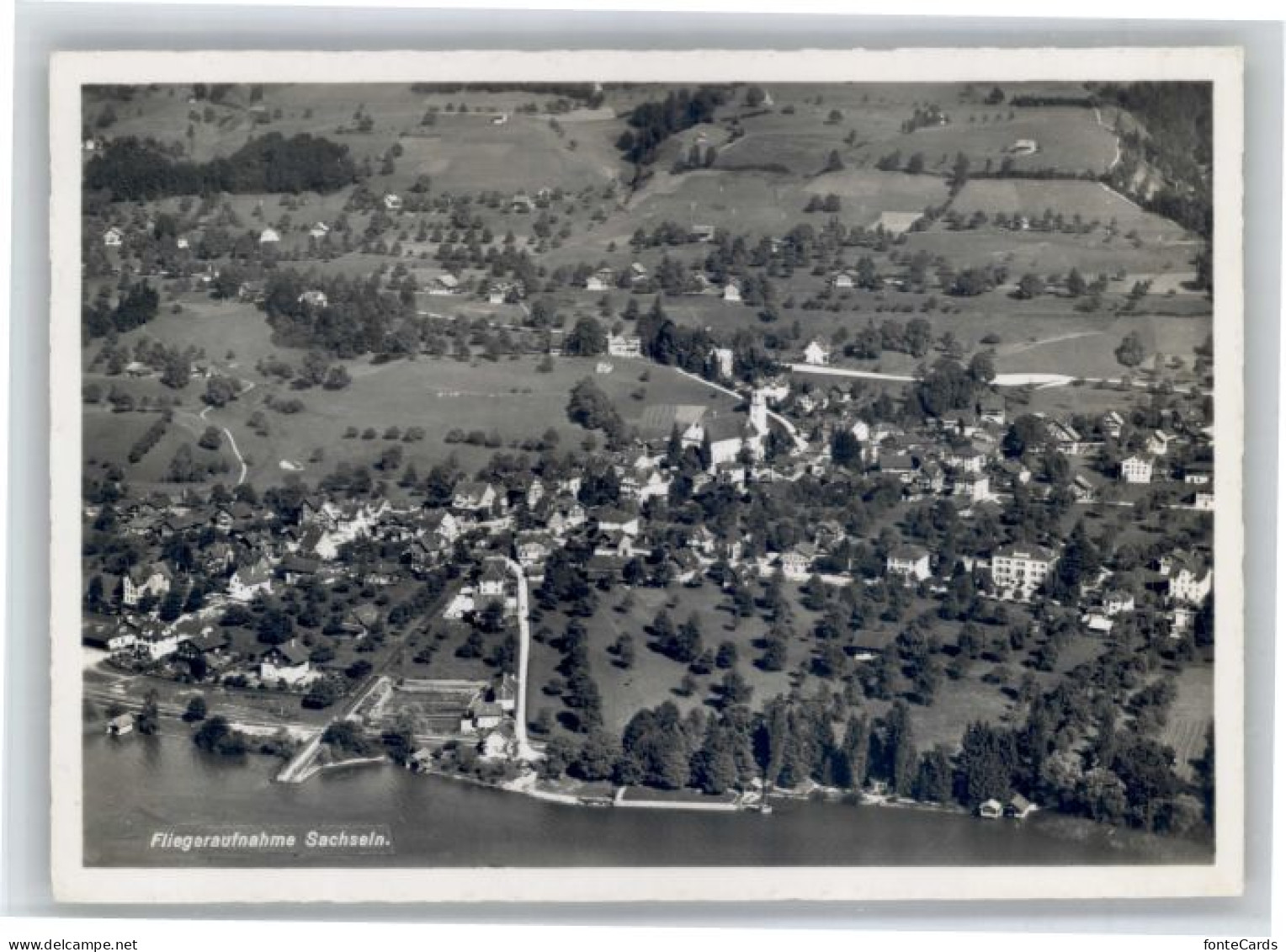 Sachseln OW Sachseln Fliegeraufnahme