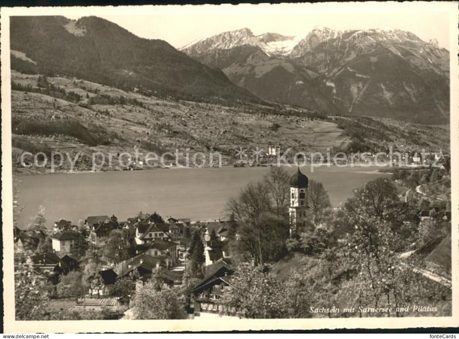 Sachseln OW Sarnersee Pilatus