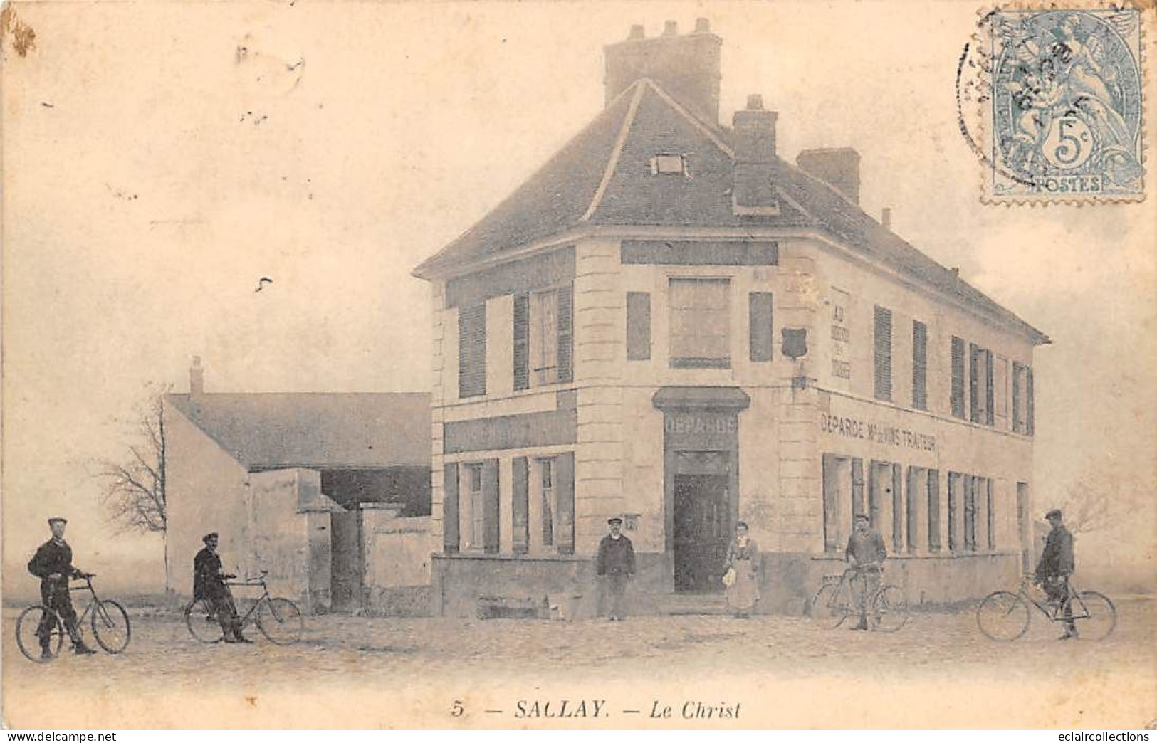 Saclay           91        Auberge :  Le Christ     (voir scan)