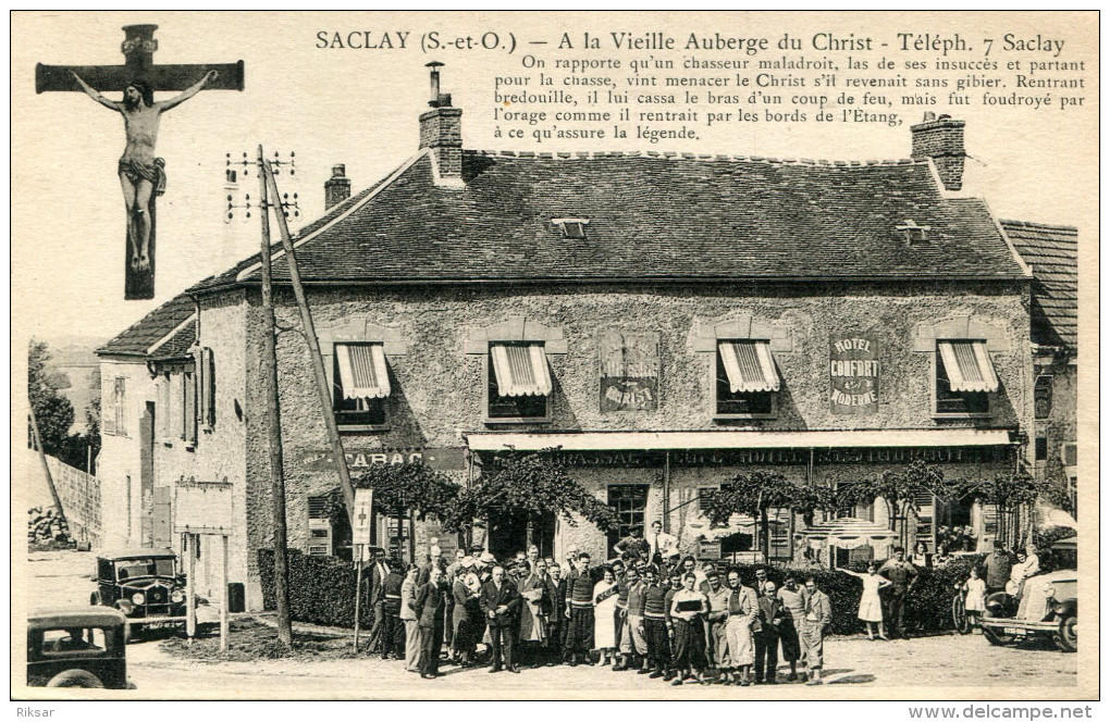 SACLAY(ESSONNE) AUBERGE DU CHRIST
