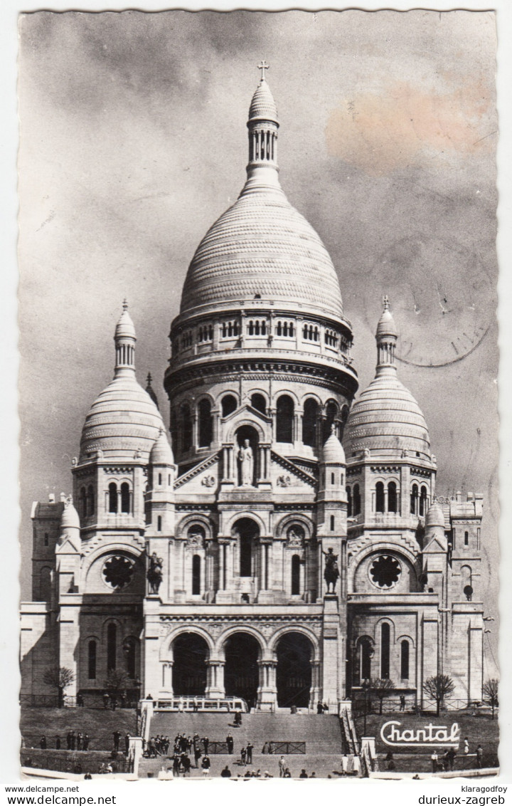 Sacré-Coeur (Edit. Chantal) photopostcard travelled 1967 b170228