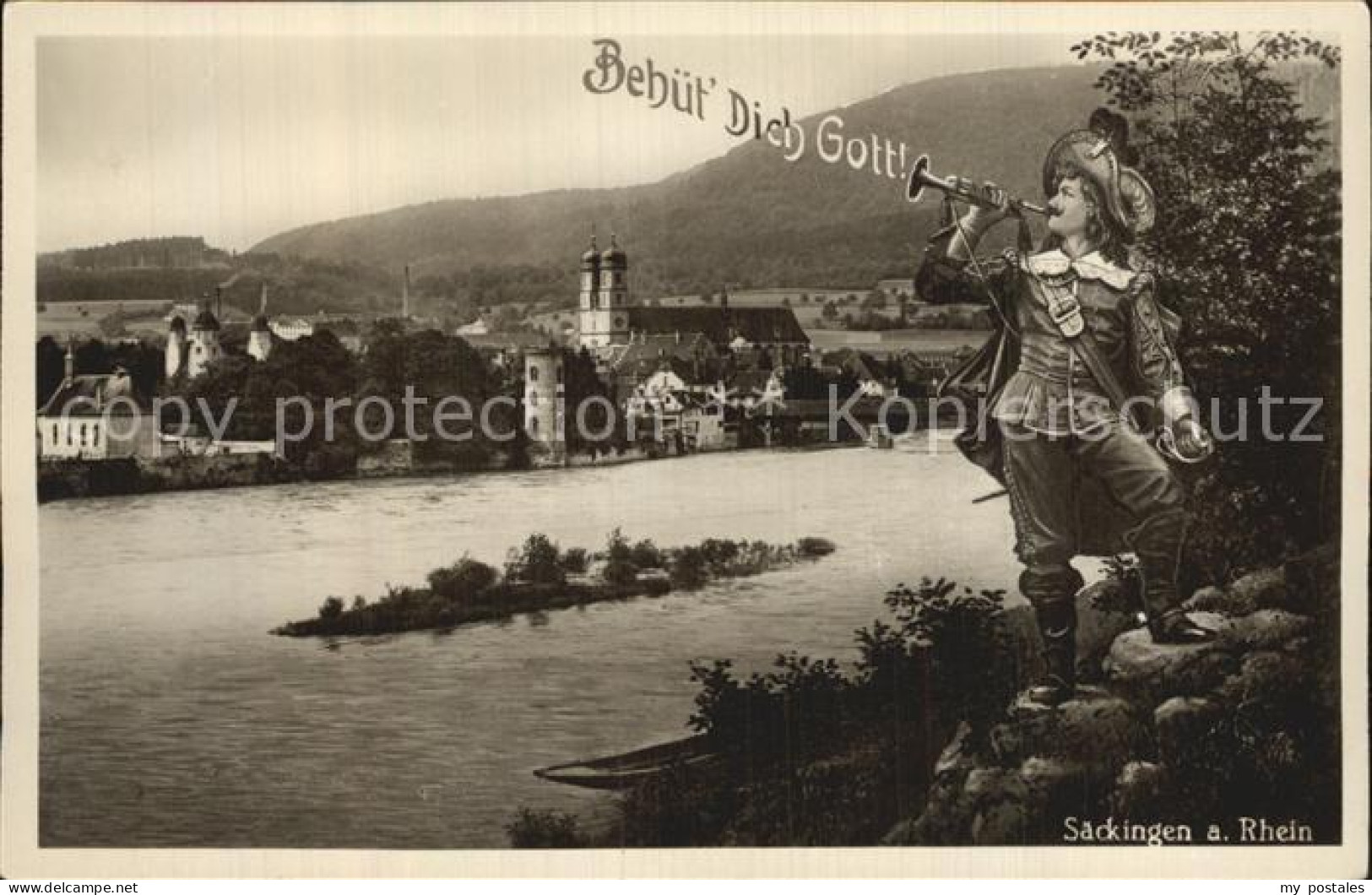 Saeckingen Bad Der Trompeter von Saeckingen Muenster