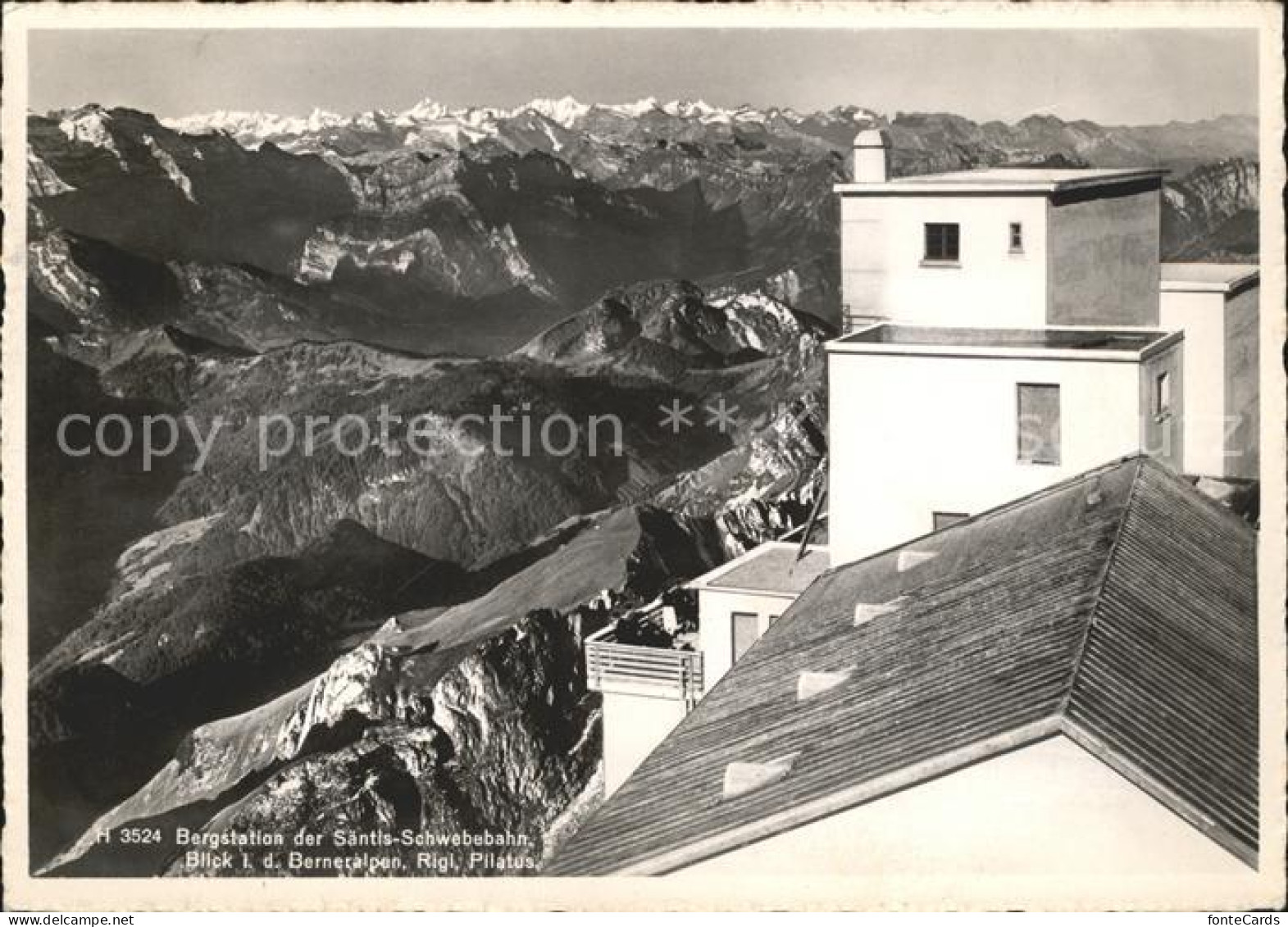 Saentis AR Bergstation der Saentis Schwebebahn